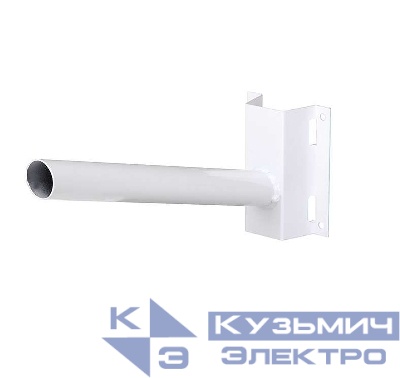 Кронштейн на столб для PSL D60х1.5-WH под бандажную ленту бел. JazzWay 5017450