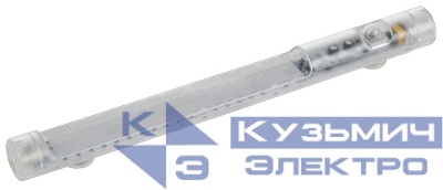 Светильник светодиодный 48-265В 19дюйм монтаж магнит с разъемом датчик движения ITK LL00-01-48-M-PIR