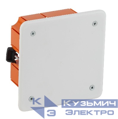 Коробка распаячная KRP 120х92х45мм для полых стен саморез. пласт. лапки крышка IP20 Эра Б0047262