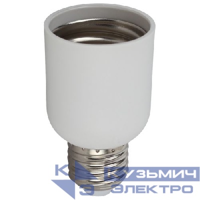 Патрон переходник E27-E40 белый ЭРА Б0027978