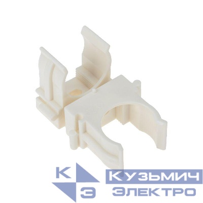 Держатель для труб (клипса) d20мм для монтажн. пистолета бел. Rexant 28-0420-3