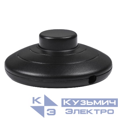Выключатель-кнопка 250В 2А ON-OFF (напольная - для лампы) Rexant 36-3025
