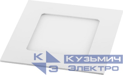 Светильник светодиодный AL502 6Вт 4000К 480лм встраив. с драйвером в комплекте бел. FERON 28512