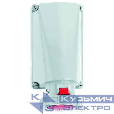 Розетка настенная 125А 5п 3P+N+PE 6ч 400В IP67 Bals 11447