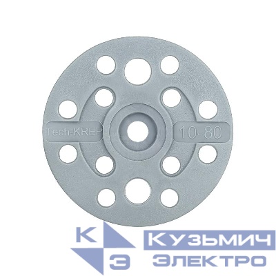 Дюбель для теплоизоляции с пласт. гвоздем 10х80 (уп.50шт) Tech-KREP 101706