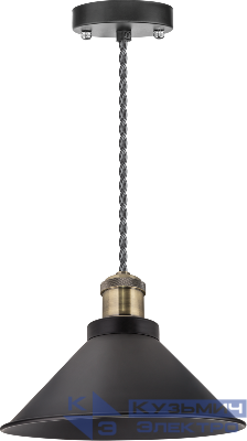 Светильник 61 536 NIL-WF02-008-E27 60Вт 1.5м метал. черн./бронза Navigator 61536