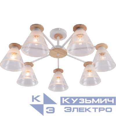 Люстра Theothila 9177-308 60Вт 7хE27 модерн Rivoli Б0068395