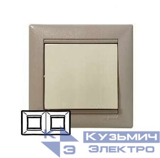 Рамка 2-м Valena горизонт. кантри Leg 770022