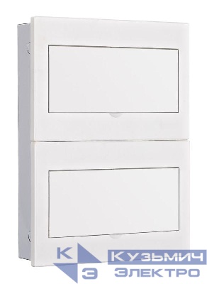Корпус встраиваемый дв. 2 ряда 26 мод. IP41 ЩРВ-М бел. DEKraft 31106DEK