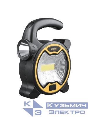 Фонарь-светильник 3030LED направл. свет 1Вт + COB LED 3Вт элементы питания 3хAA КОСМОС KOC3030LED