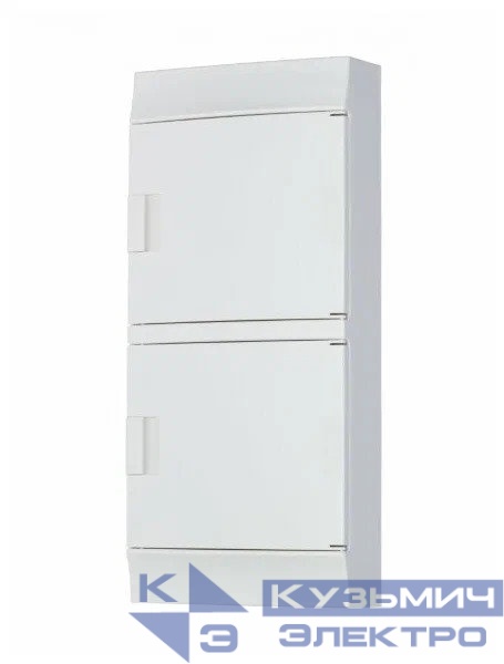 Бокс настенный MISTRAL41W / 48M N+PE непрозрачная дверь 1SLM004102A3108