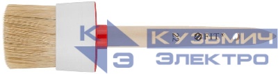 Кисть круглая натур. светл. щетина №22 (70мм) FIT 01312