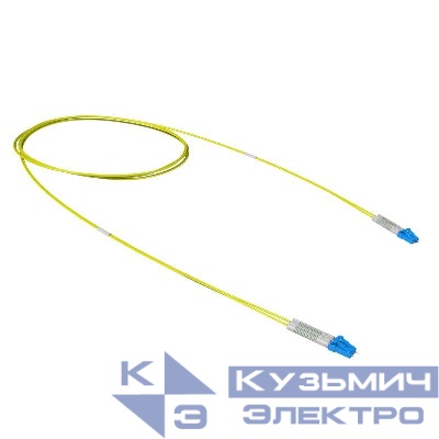 Шнур оптический коммутационный Duplex flexible boot LC/UPC - LC/UPC 9/125 (OS2) 3м DKC RNPCF9DLULU3