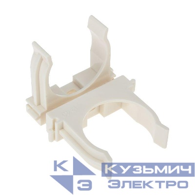 Держатель для труб (клипса) d40мм для монтажн. пистолета бел. Rexant 28-0440-3