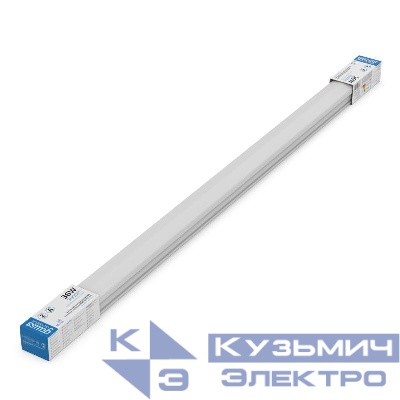 Светильник светодиодный Universal 36Вт 6500К IP65 3600лм 1205х60х56мм матов. с БАП 90мин GAUSS 843425336A