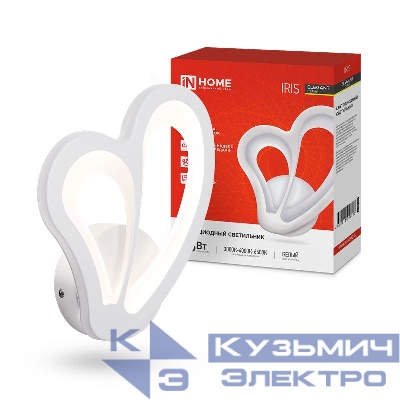 Светильник светодиодный ELEGANT IRIS 5Вт 3000-6500К 1200лм 230В STEP COLOR бел. IN HOME 4690612051413