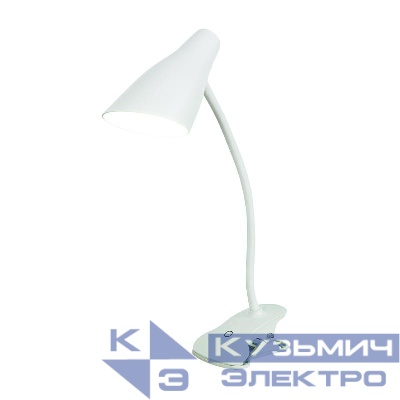 Светильник настольный TLD-563 White/LED/360Lm/4500K/Dimmer 5Вт сенсор. выкл. бел. Uniel UL-00004465