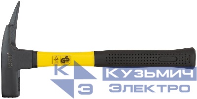 Молоток кровельщика 600г фибергласовая усилен. ручка FIT 44520