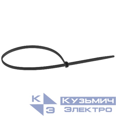 Хомут кабельный Corling 7.6х360 полиамид 6/6 черн. (уп.100шт) Leg 032029