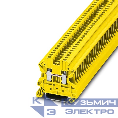 Клемма проходная КНВ 2.5-2-Ж СТЭЗ 11000008