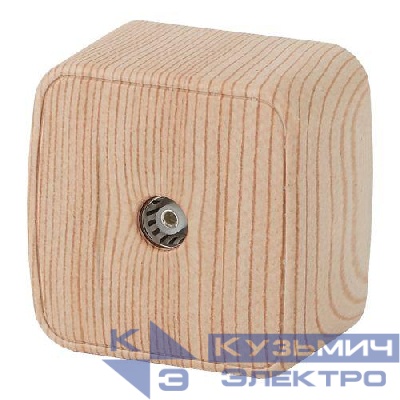 Розетка телевизионная одиночная TV ОП Polo 3-301-11 IP20 сосна Intro Б0036111