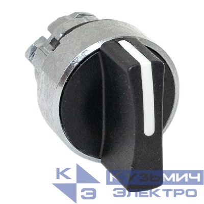 Механизм переключателя исполнительный XB4 IP65 на 2 положения возвратный без фиксации без подсветки с короткой ручкой EKF XB4BD2-65