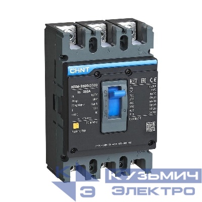 Выключатель автоматический 3п 160А 36кА NXM-250S (R) CHINT 131365