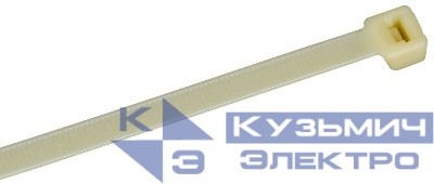 Хомут 7.6х370мм P4.6 для экстрем. высоких темп. беж. (уп.100шт) IEK UHH11-D076-370-100-K10