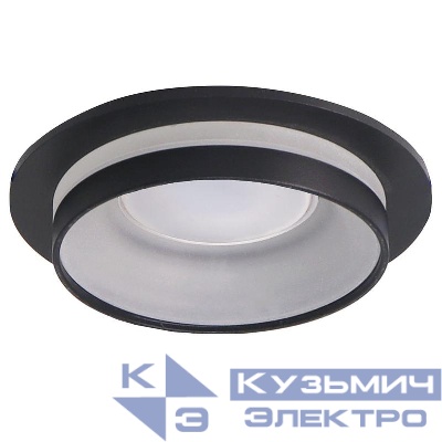 Светильник DL362 G5.3 MR16 потолочн. встраив. черн. FERON 48812