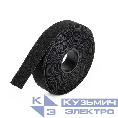 Лента велькро универс. ЛВУ 205 черн. (5м) Fortisflex 78437