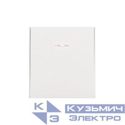 Выключатель 1-кл. СП STRONG MIELE 10А с подсветкой жемчуг Kranz KR-78-0713-4