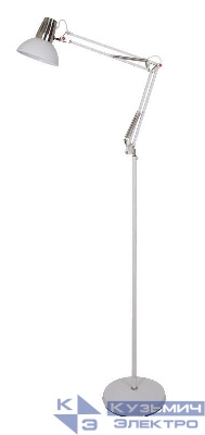 Светильник KD-431F С71 напол. Berlin 1х E27 40Вт 230В бел.+хром Camelion 13091