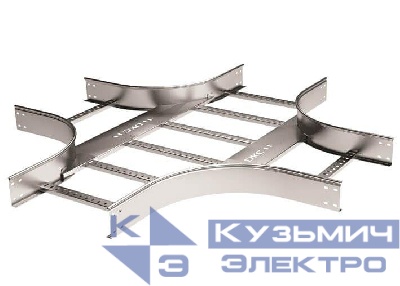 Ответвитель Х 50х200 R-300 лонжерон 1.5мм в компл. с крепежн. элемент. и соед. пластинами DKC LIX5302K