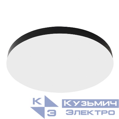 Светильник AL1600 72Вт 3000К-4000К-6400К 5760лм накладной со светодиодами черн. FERON 48888