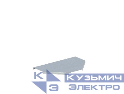 Крышка для ответвителя T-образ. осн.100 сталь 1.2мм ЛМсК-Т цУТ2.5 оцинк. СОЭМИ Н0122470132