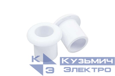 Втулка (проход через стену) пластик бел. (уп.20шт) Bironi B1-VT-21-20