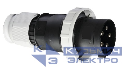 Вилка кабельная 32А 5п 3P+N+PE 5ч 690В IP67 Bals 210015