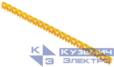 Маркер открытого типа KE 4-6кв.мм символ "Z" (уп.200шт) IEK UMK-KE3-Z