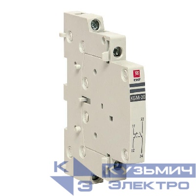 Контакт боковой дополнительный КБМ-20 2NO для КМ PROxima EKF km-cs-20