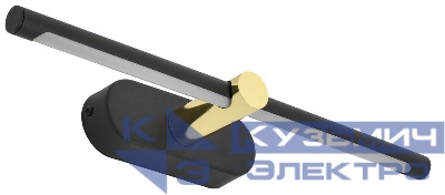 Светильник светодиодный 5114 9Вт IP20 4000К настен. черн./золото IEK LT-DBB0-5114-09-40-K57