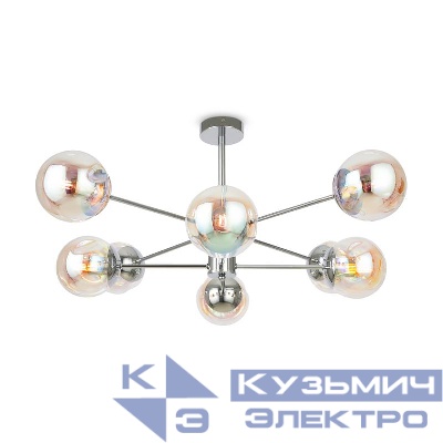 Светильник Hubble 60Вт E27х8 IP20 подвесной Freya FR5223PL-08CH