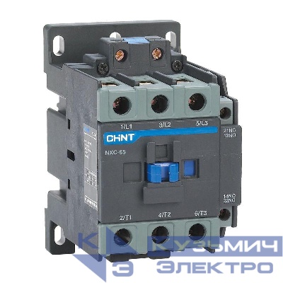 Контактор NXC-50 50А кат. 220В AC 1НО+1НЗ AC-3 (R) CHINT 836788