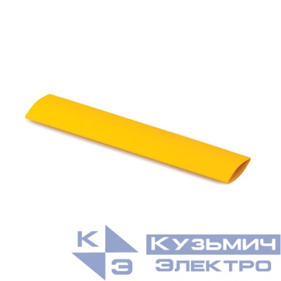 Трубка термоусаживаемая для термотрансферной печати 12.7/6.4мм 2:1 желт. DKC TUT2127-64YR20