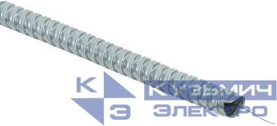 Металлорукав Р3-ЦХ-10 d10мм с протяжкой ELASTA (уп.100м) IEK CMP18-010-K00-100