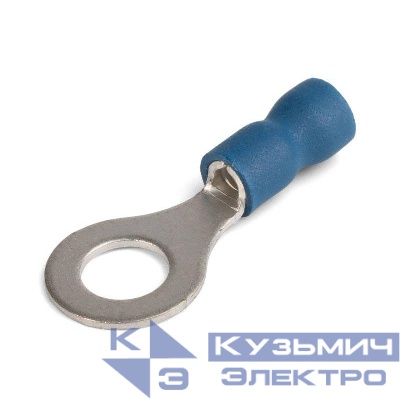 Наконечник кабельный кольцевой изолированный НКИ 2.5-6 EasyFix КВТ 90893