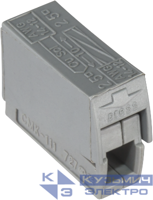 Клемма монтажная 61 688 NTC-CMK-101-2-50 (уп.50шт) Navigator 61688