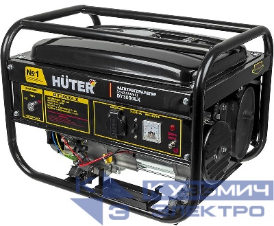 Бензогенератор DY3000LX 1ф 2500Вт электростартер HUTER 64/1/10
