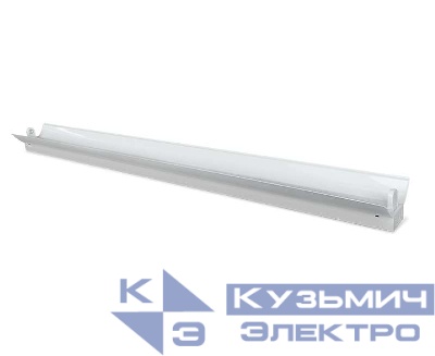 Светильник SPO-101-1R 1хLED-T8-1200 G13 IP20 230В 1200мм с рефлектором под светодиод. лампу IN HOME 4690612033280