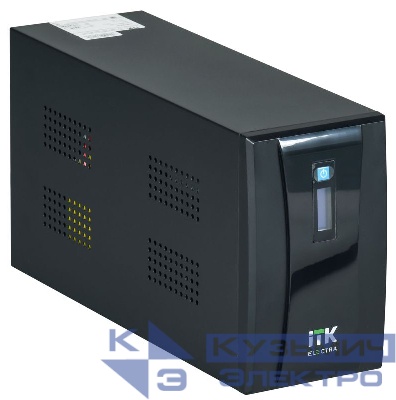 Источник бесперебойного питания ELECTRA ET 2кВ.А/1.2кВт с АКБ 2х9А.ч USB ITK EET-2000VA-1-002