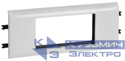 Суппорт 4мод. Mosaic для кабель-канала DLP с крышкой 65мм ИЭК Leg 010954
